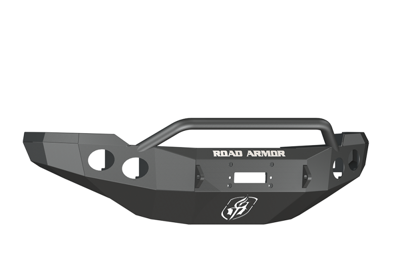 Chevrolet 2500 Front Bumper - Road Armor - Stealth Winch Bumper w/Pre-Runner Guard - Tex Blk - `11-`14